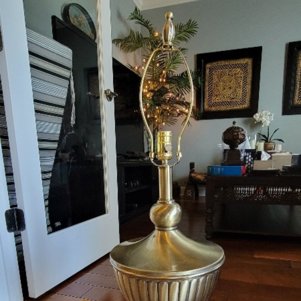 Stiffel Burnish Brass Lamp